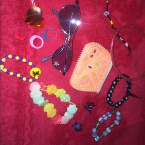 Ultimate 90s accessories lot sunglasses clips